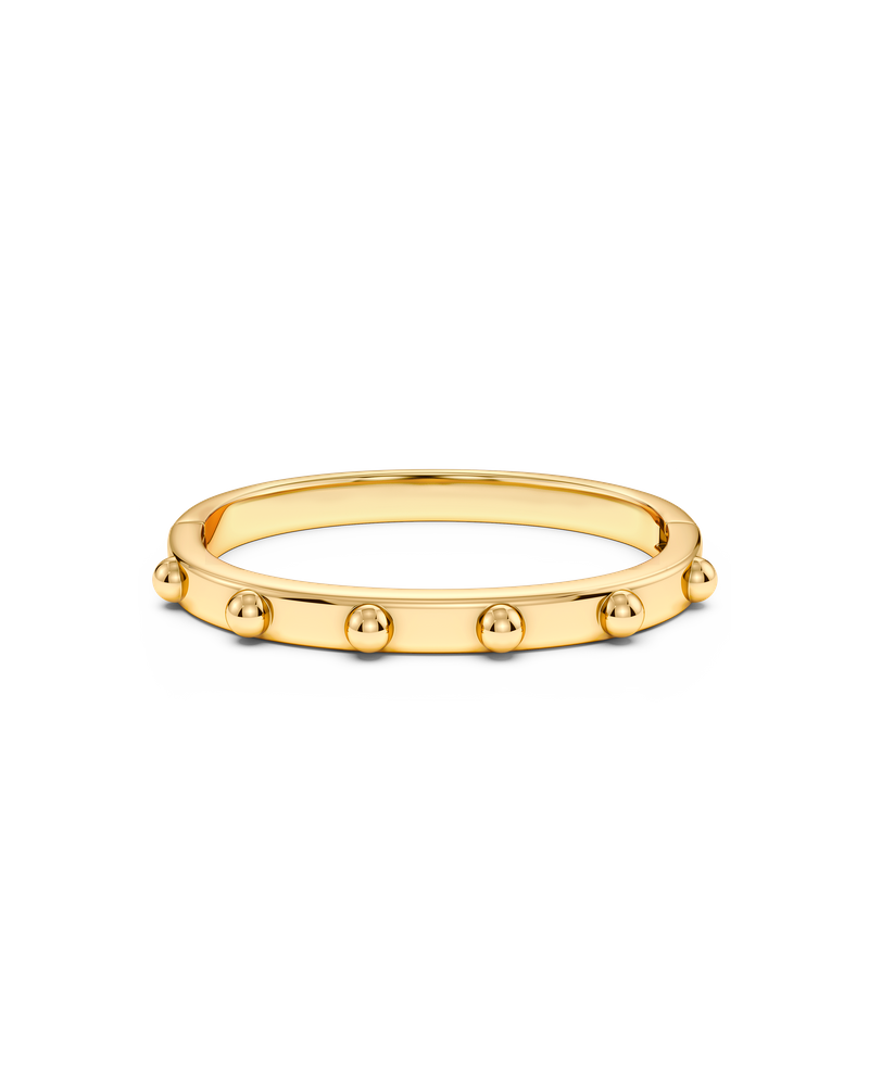 Stud Bangle Bangles Guld