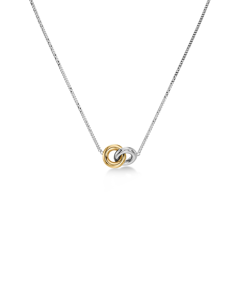 Eternal Mini Necklace Halsband Silver/Guld