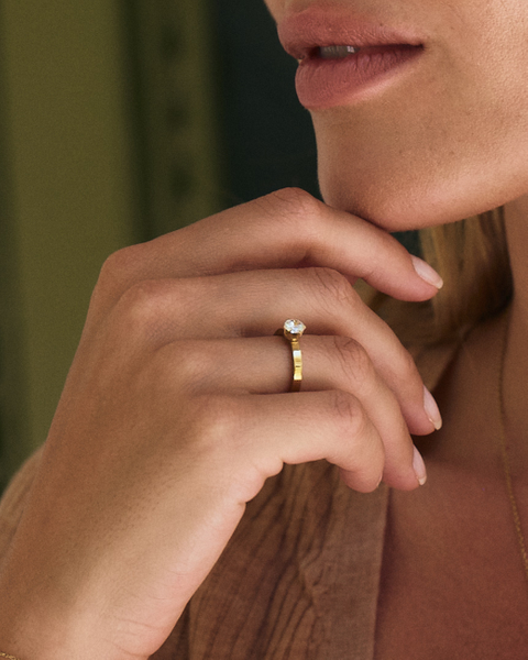 Crown Ring Bestsellers Guld
