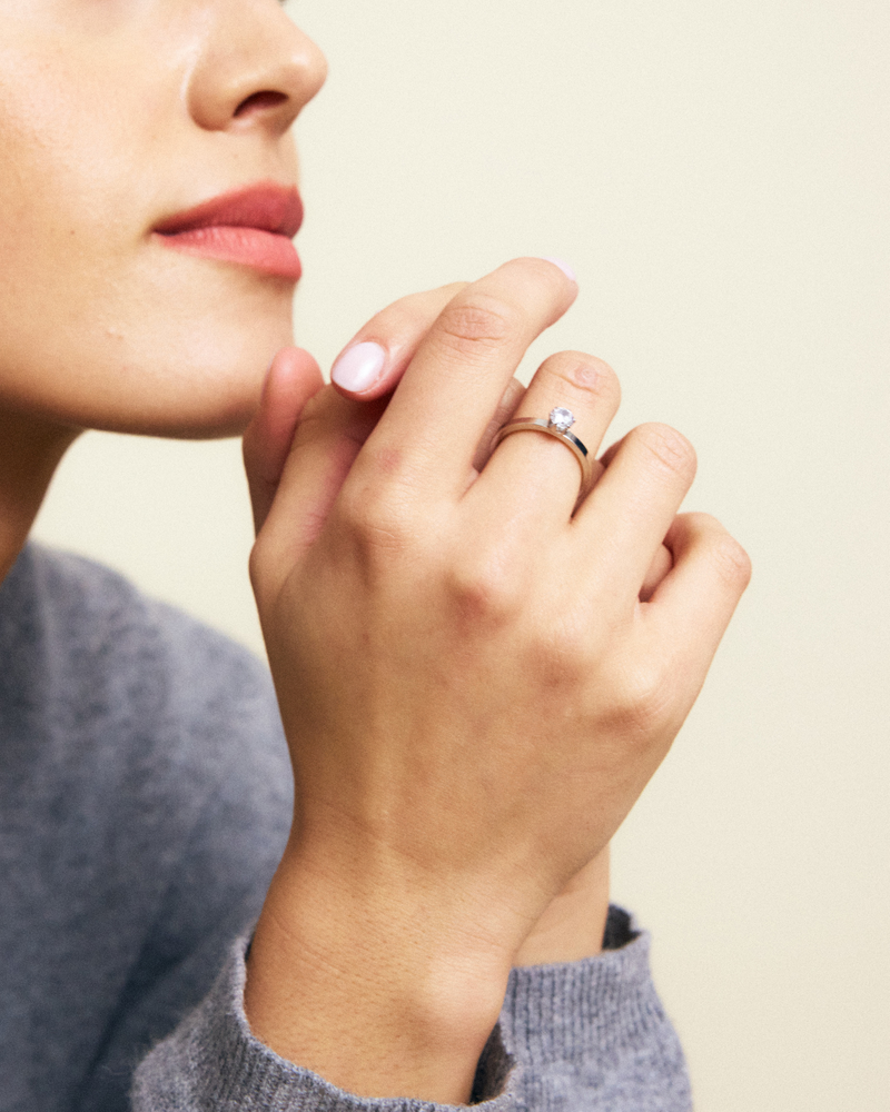 Crown Ring Ringe i sølv Sølv