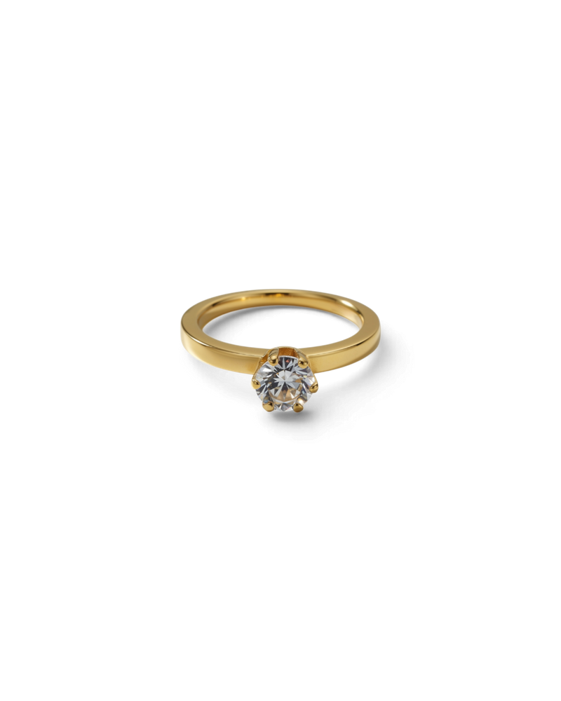 Crown Ring Goldringe Gold