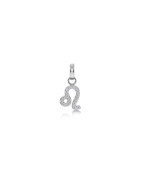 Zodiac Sparkle Charm Silver Charms Silver