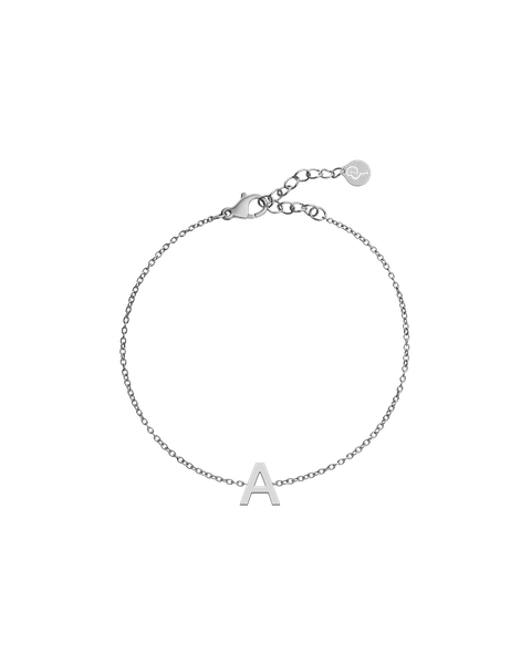 Letter Bracelet Silver Bestsellers Hopea