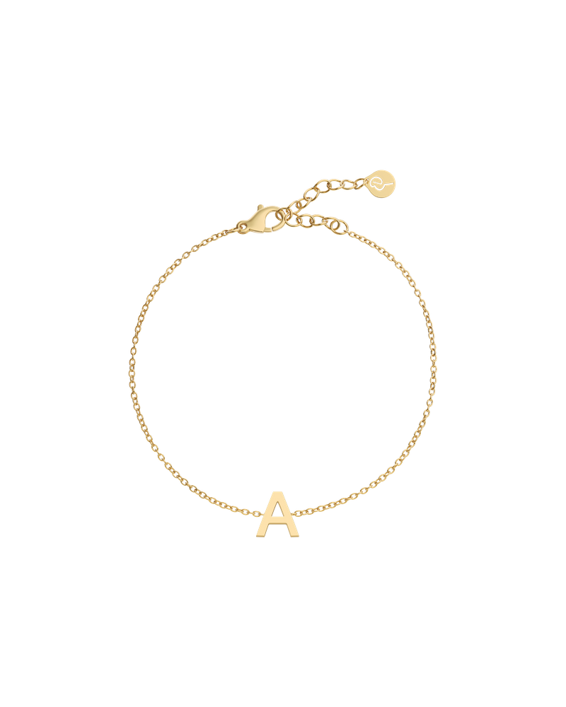 Letter Bracelet Gold Gold bracelets Gold