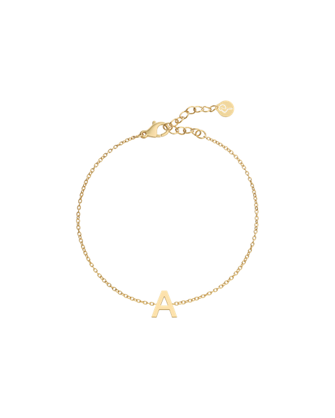 Letter Bracelet Gold Bestsellers Kulta