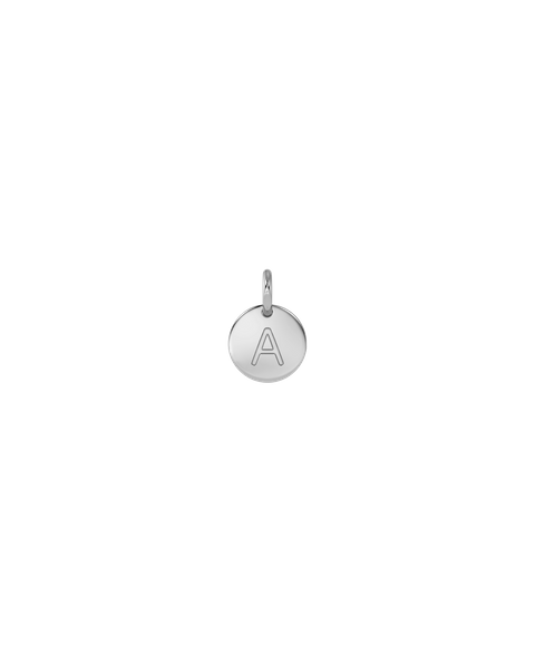 Alphabet Charm Silver Bestsellers Hopea