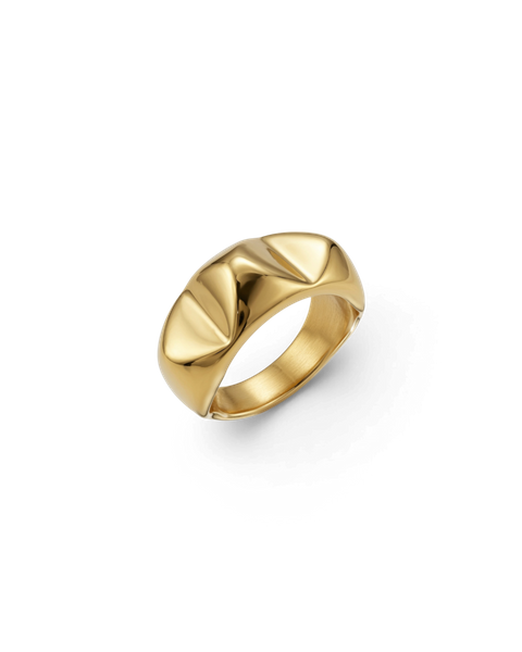 Peak Rivet Ring Bestsellers Kulta