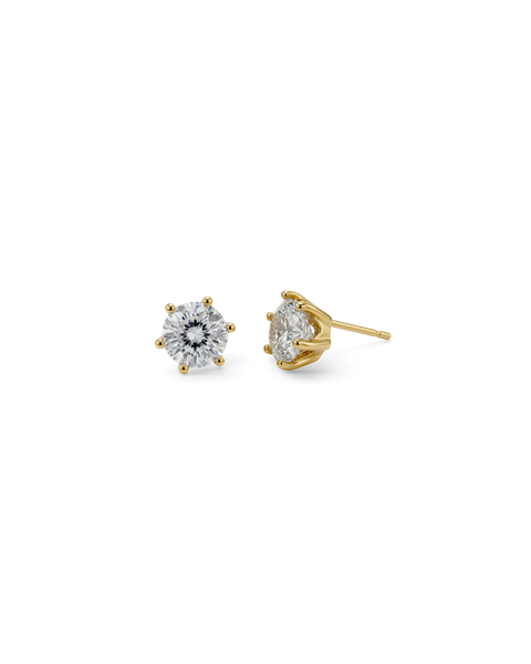 Crown Studs L Bridesmaid Kulta