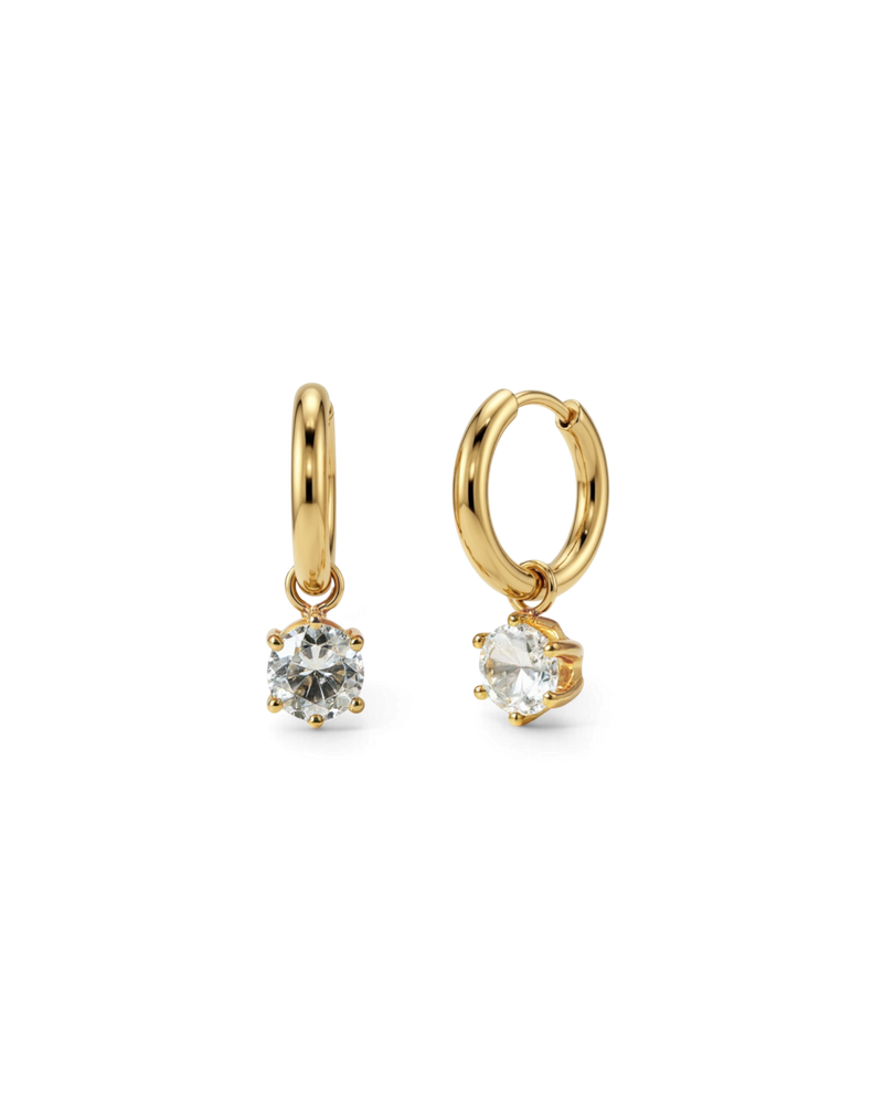 Crown Hoops Hoops Guld