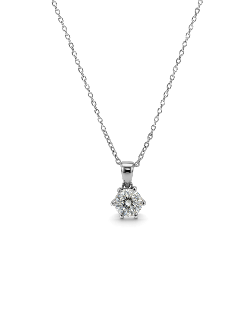 Crown Necklace Silberhalsketten Silber