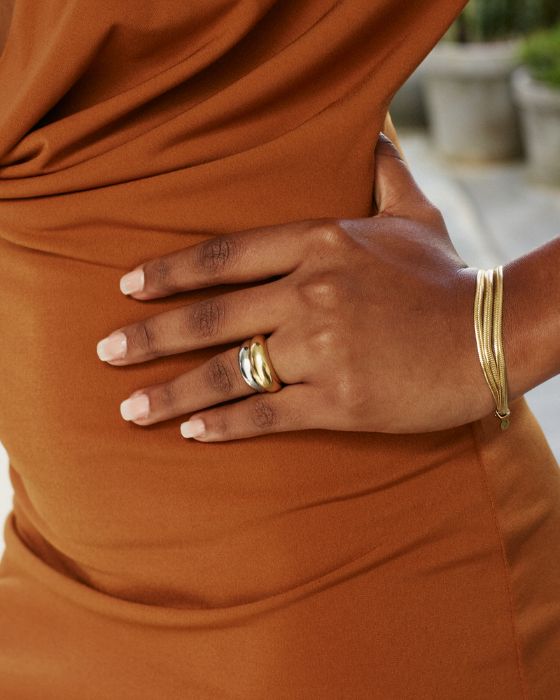 Furo Duo Ring Ringe Sølv/Guld