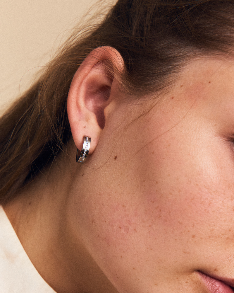 Josefin Hoops Hoops Silver