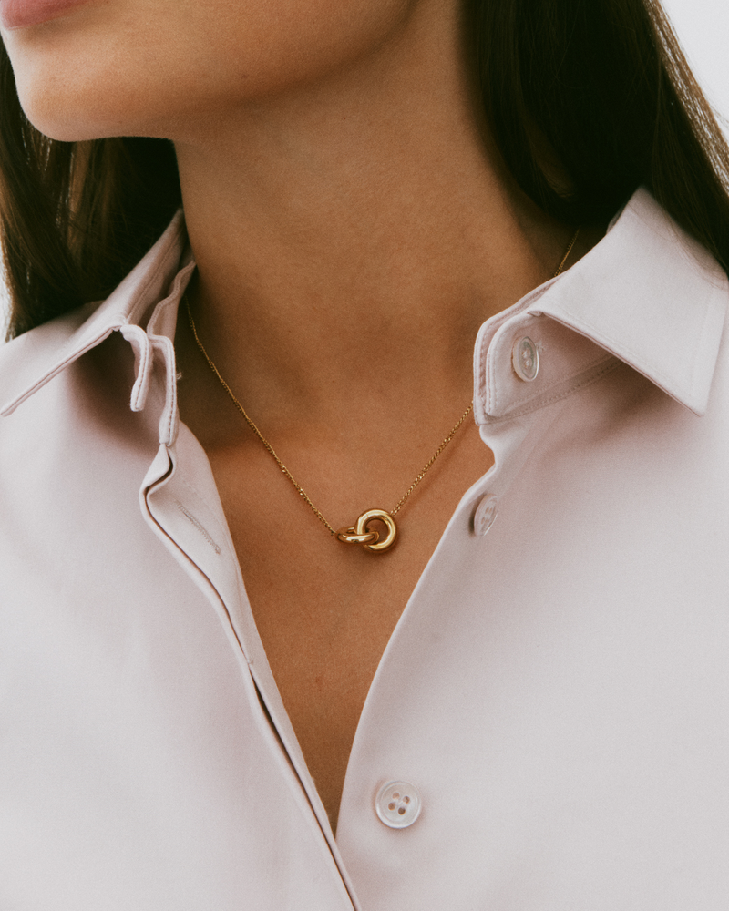 Chunky Eternal Necklace Guldhalskæder Guld