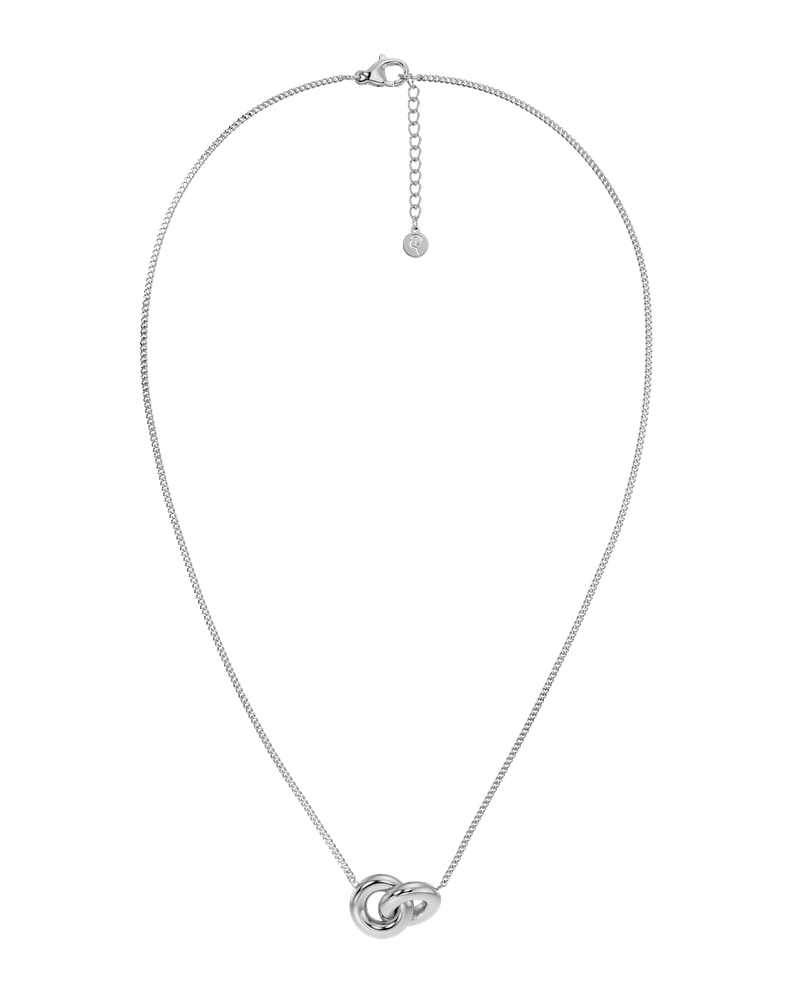 Chunky Eternal Necklace Zilveren halskettingen Zilver