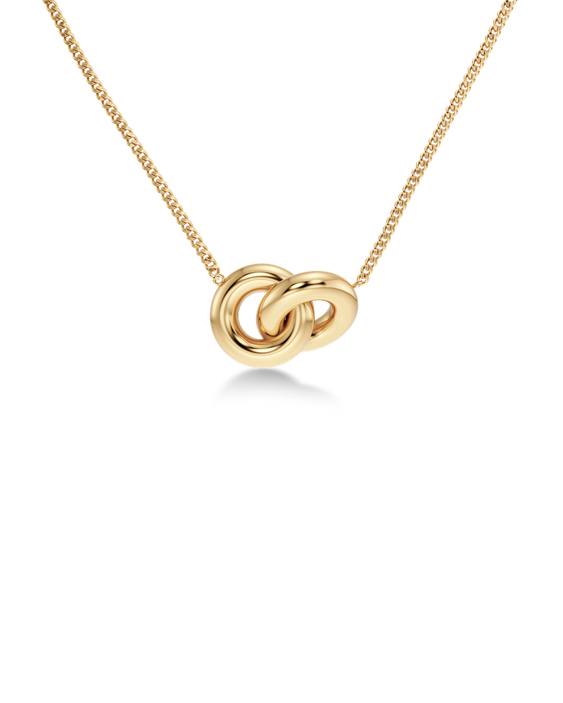 Chunky Eternal Necklace Guldhalskæder Guld