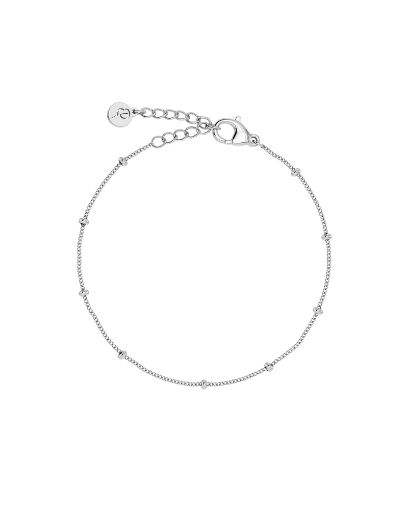 Beaded Chain Bracelet Silver bracelets Silver