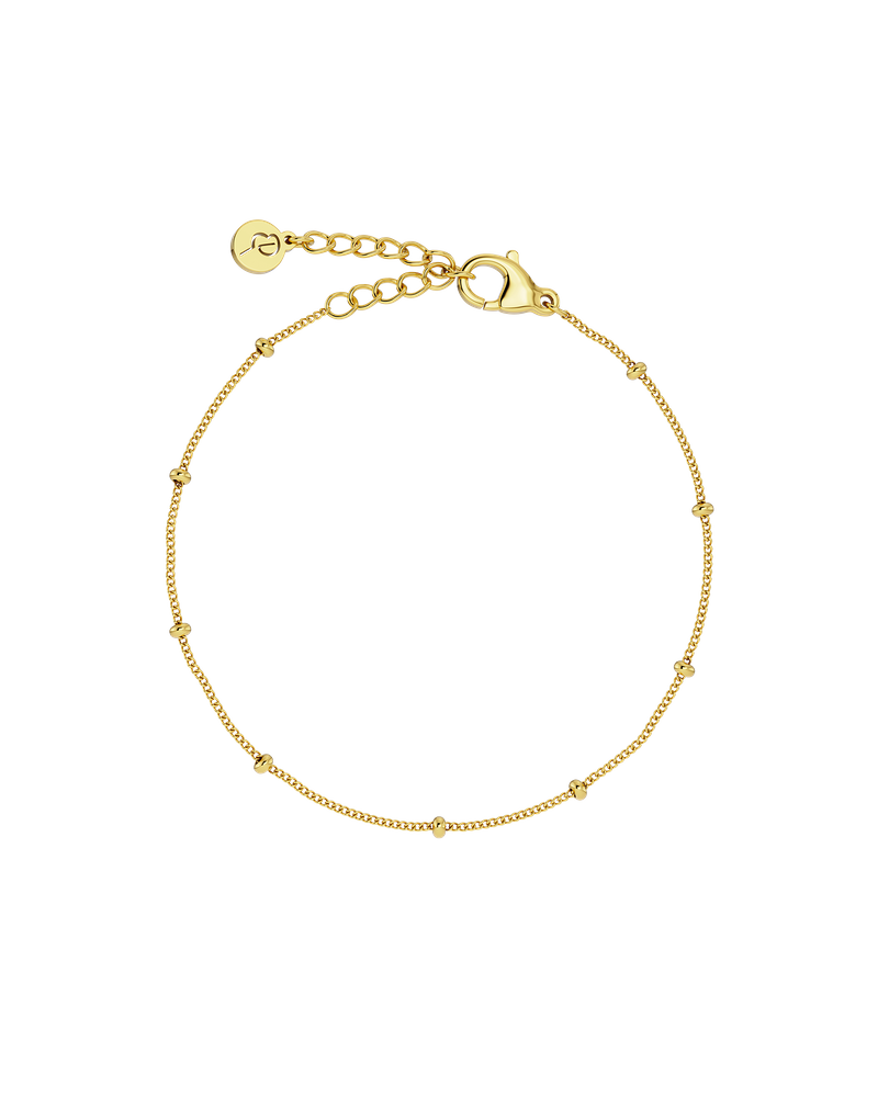 Beaded Chain Bracelet Gold bracelets Gold