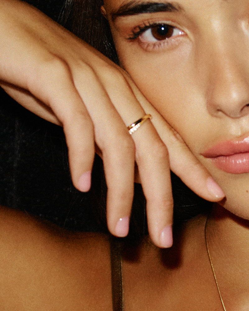 Twin Ring Guldringar Guld