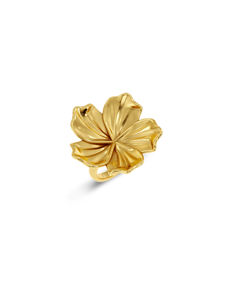 Jasmine Ring L Guldringar Guld