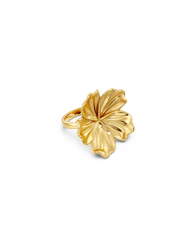 Jasmine Ring L Guldringar Guld