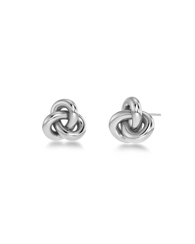 Infinity Knot Studs S Studs Silver