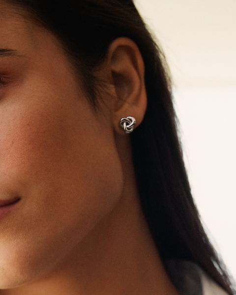 Infinity Knot Studs S Bestsellers Silver