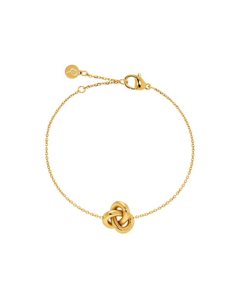 Infinity Knot Bracelet Guldarmbånd Guld