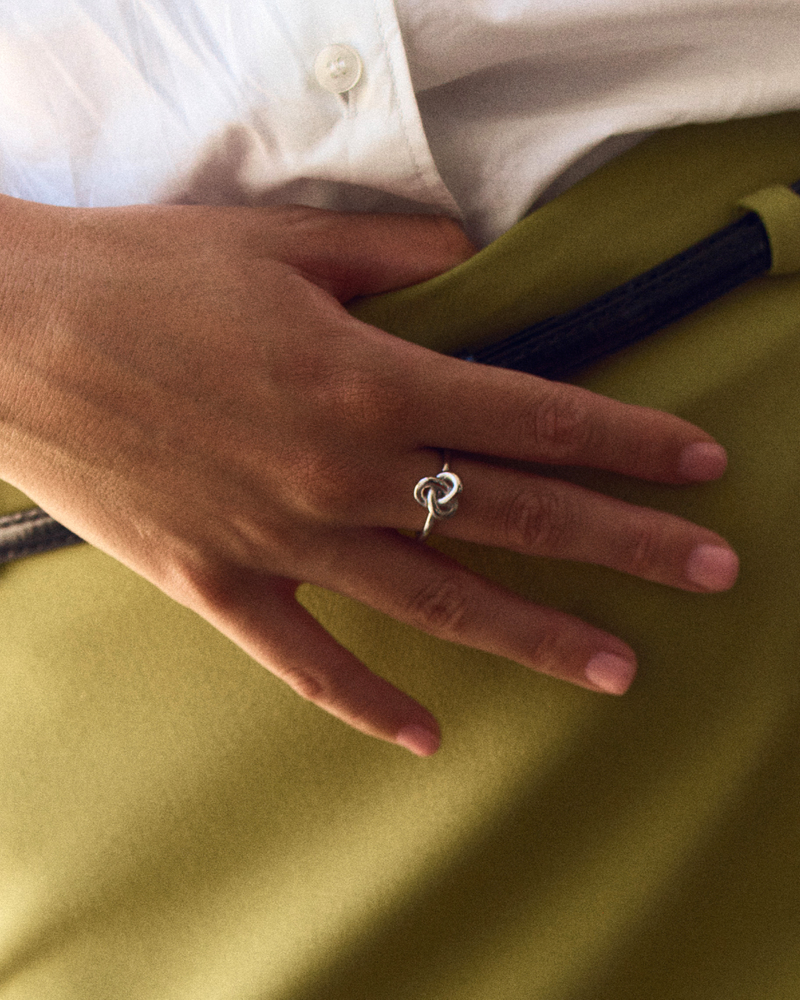 Infinity Knot Ring S Silver rings Silver
