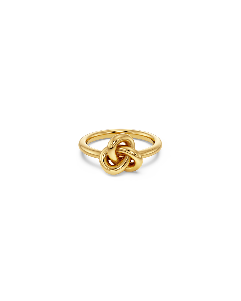 Infinity Knot Ring S Gold rings Gold
