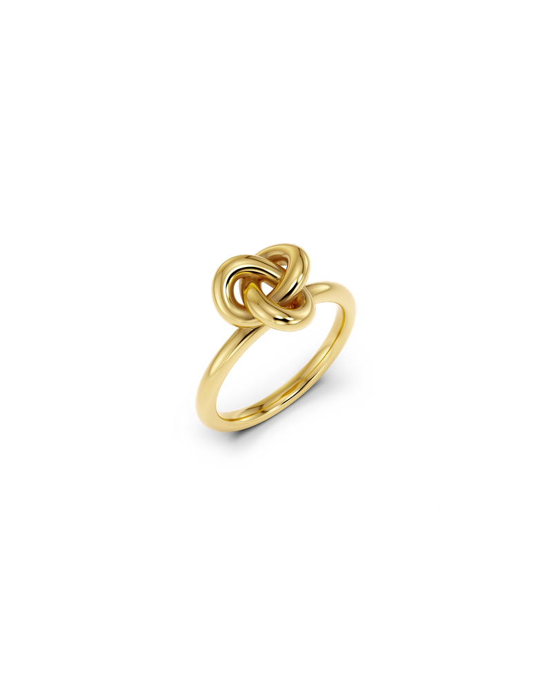 Infinity Knot Ring S Gold rings Gold