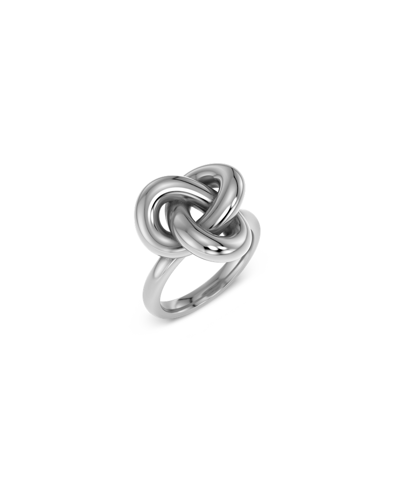 Infinity Knot Ring L Ringe i sølv Sølv