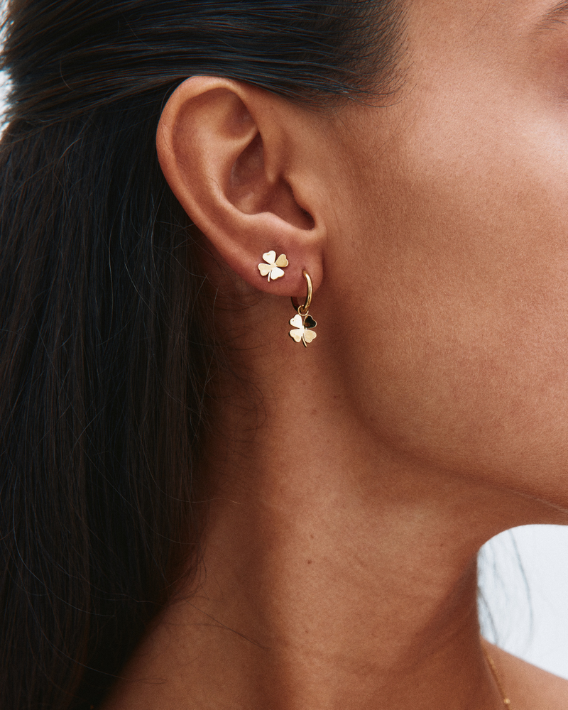 Lucky Mini Studs Studs Gold