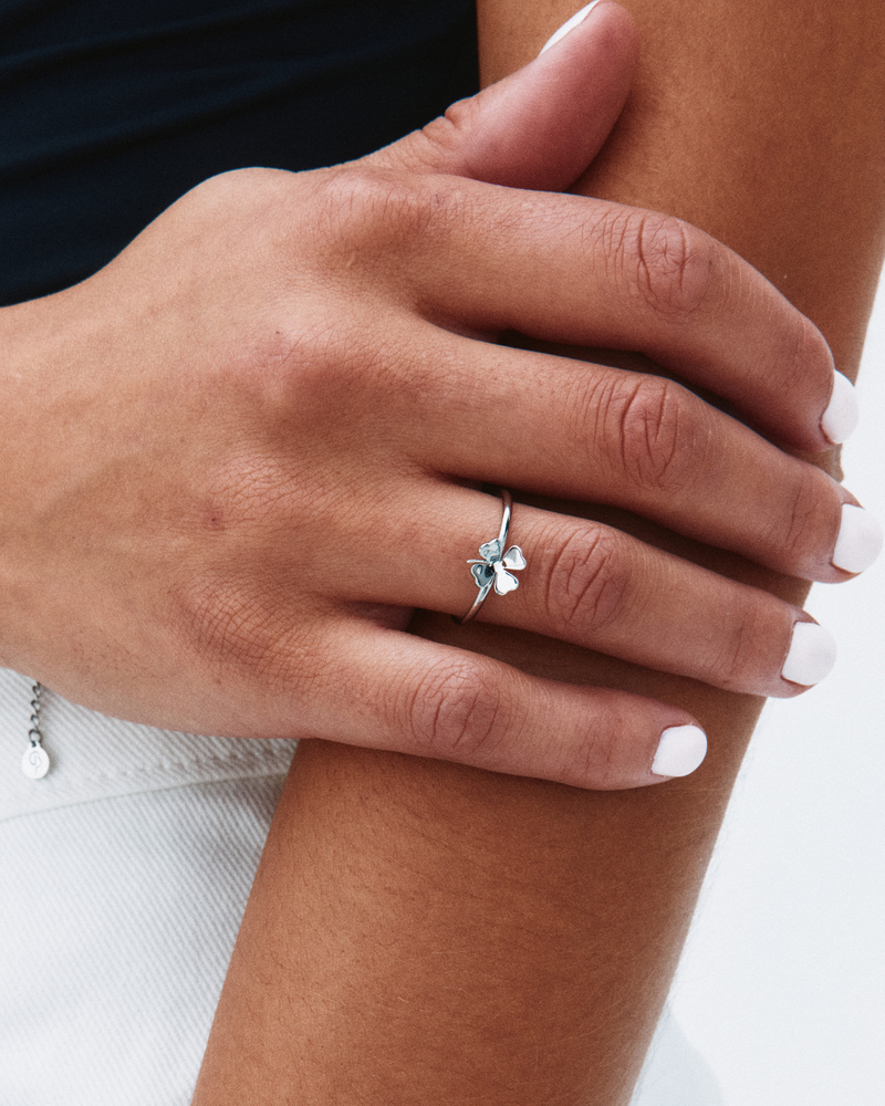 Lucky Mini Ring Silver rings Silver