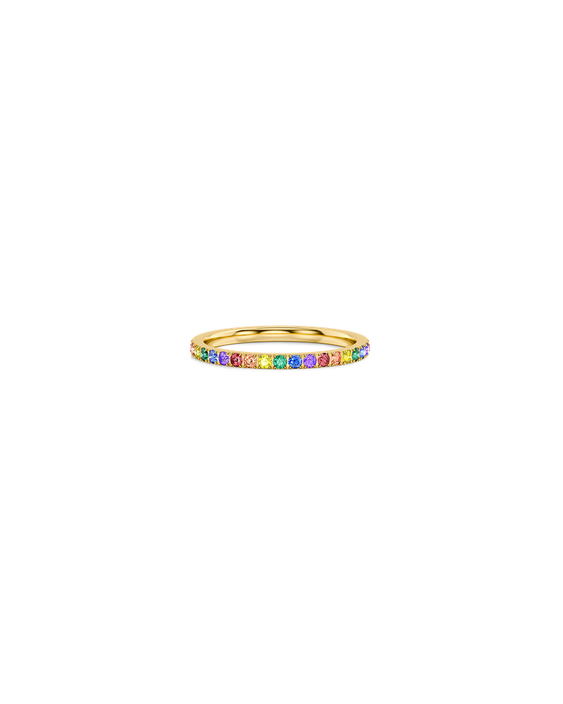 Rainbow Ring Guldringe Guld/Multi