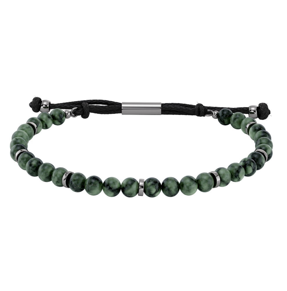 Dylan Bracelet Silver bracelets Green/Silver