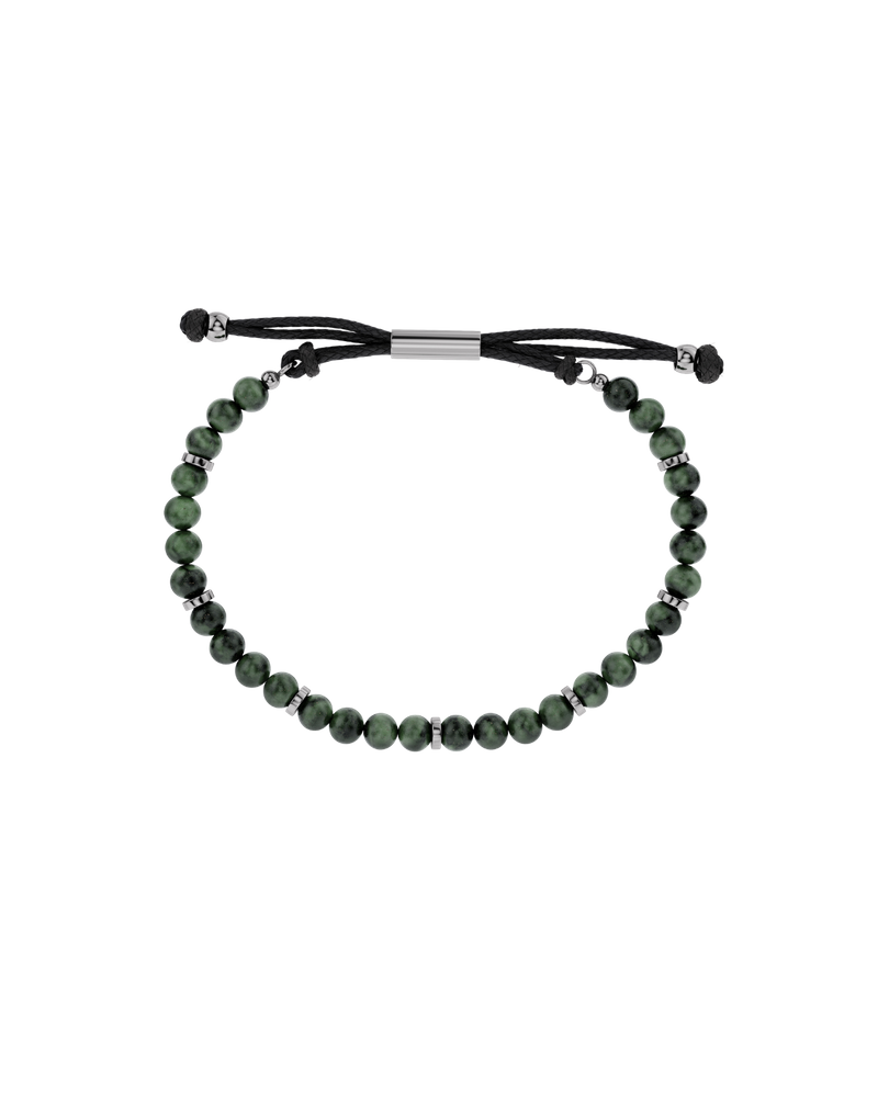Dylan Bracelet Armbånd i sølv Grøn/Sølv
