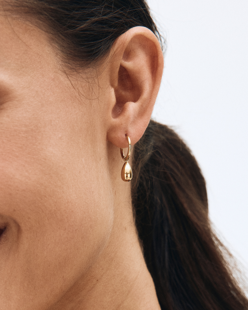 Drop Mini Hoops Hoops Guld