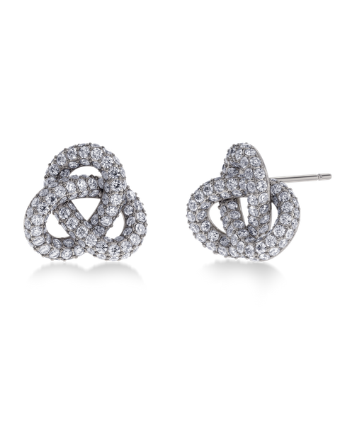 Infinity Knot Sparkle Studs L Classics Hopea