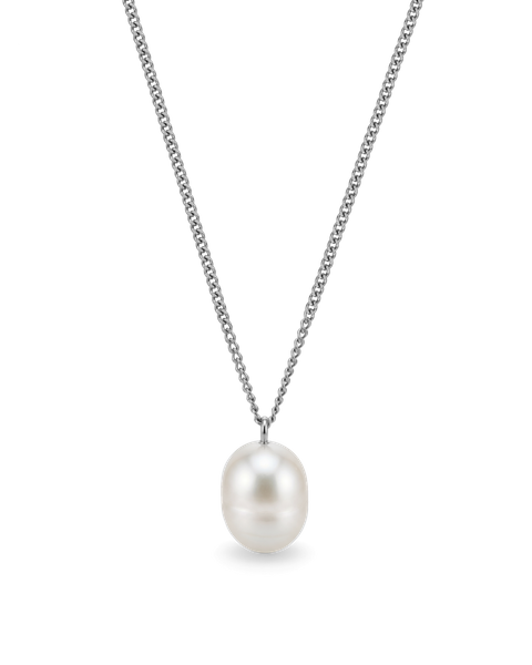 Perla Necklace L Bride Silver