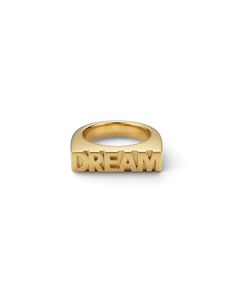 Dream Signet Ring Gold rings Gold