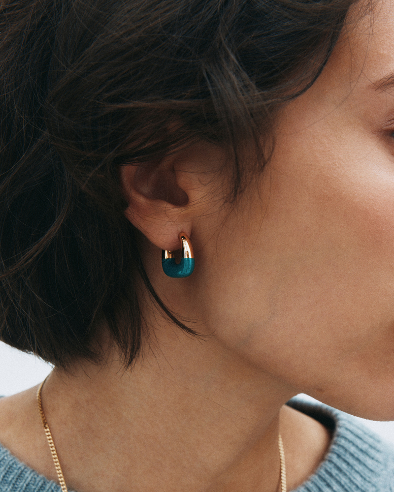 Lore Hoops L Hoops Guld/Grön