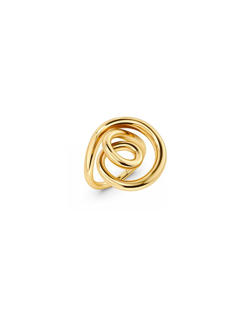 Nouveau Ring L Gold rings Gold