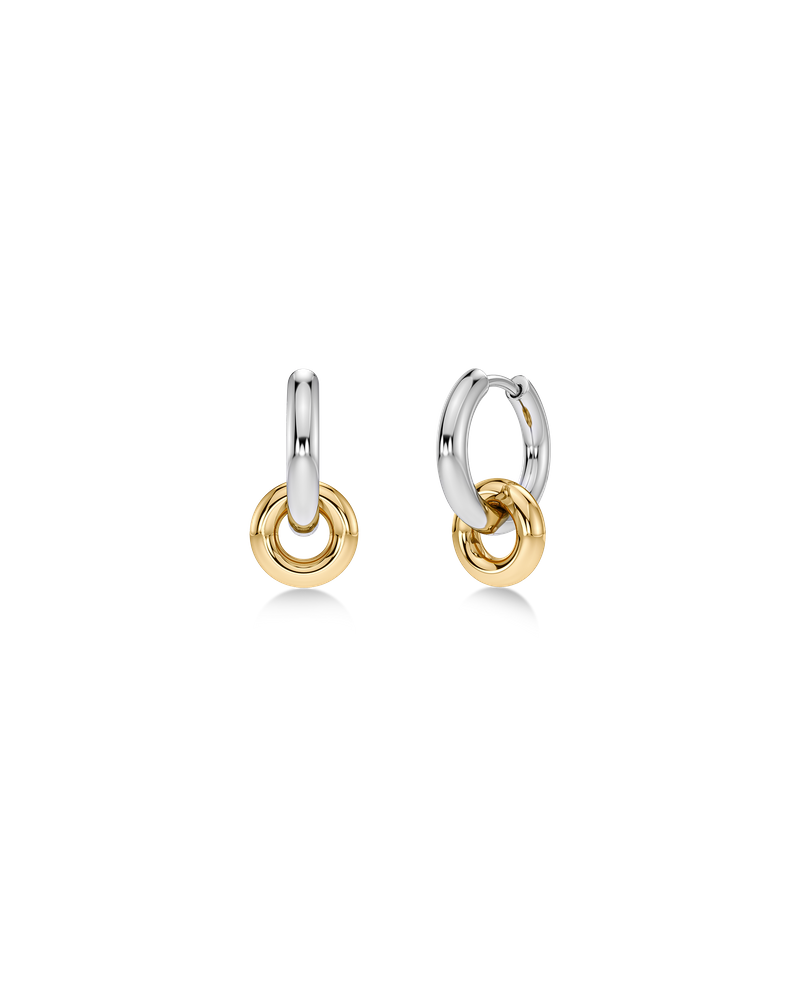 Eternal Mini Hoops Hoops Silver/Gold