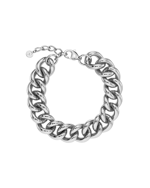 Bold Curb Chain Bracelet Jewellery Hopea