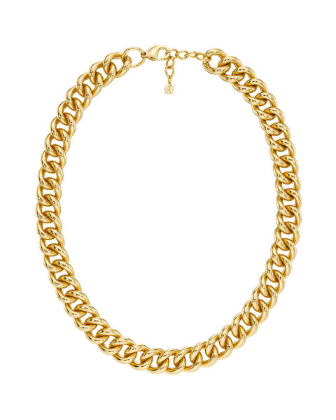 Bold Curb Chain Necklace Gold chains Kulta