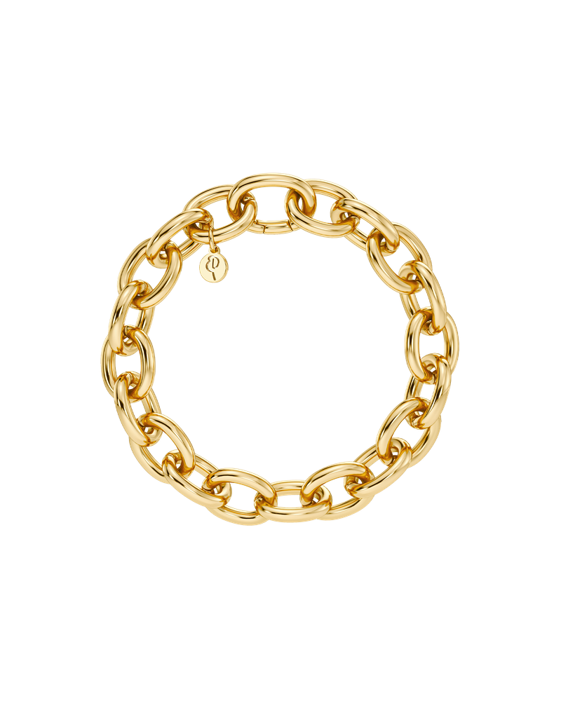 Link Chain Bracelet Guldarmbånd Guld