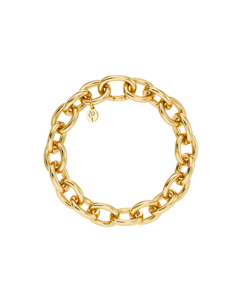 Link Chain Bracelet Gold bracelets Kulta