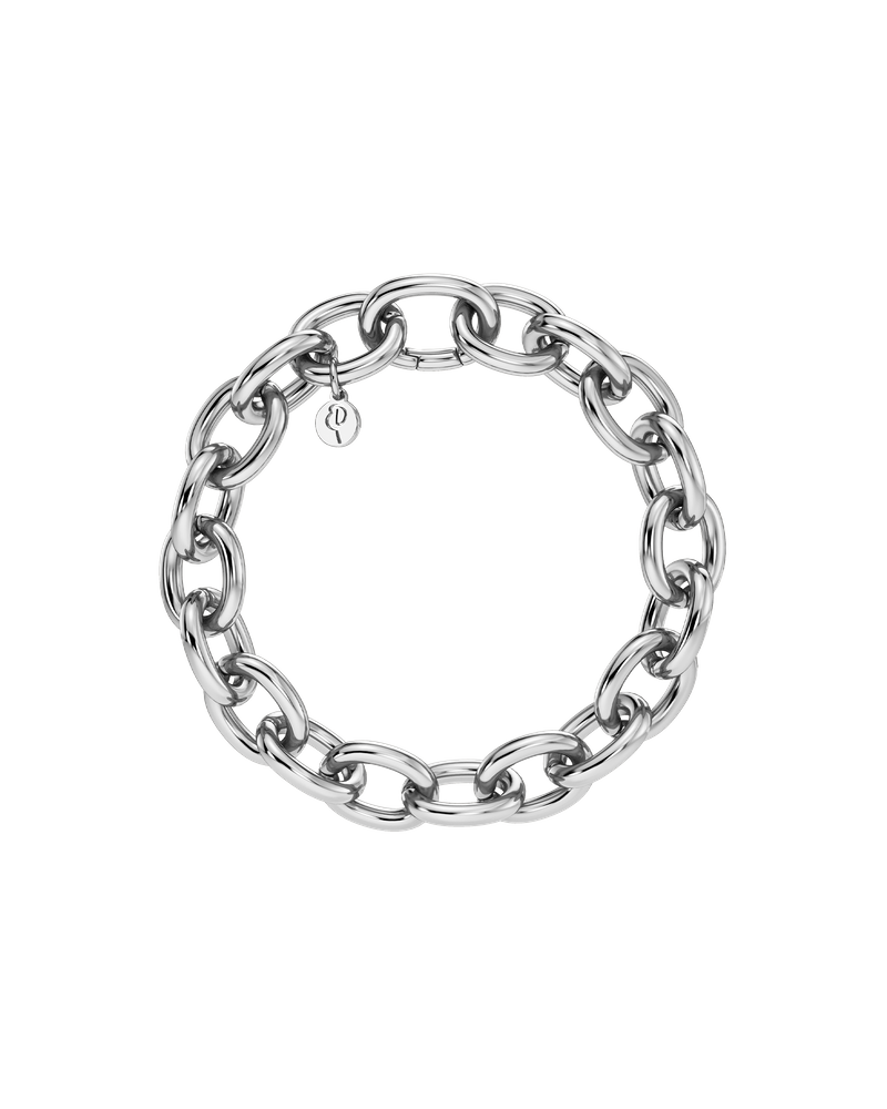 Link Chain Bracelet Armbånd i sølv Sølv