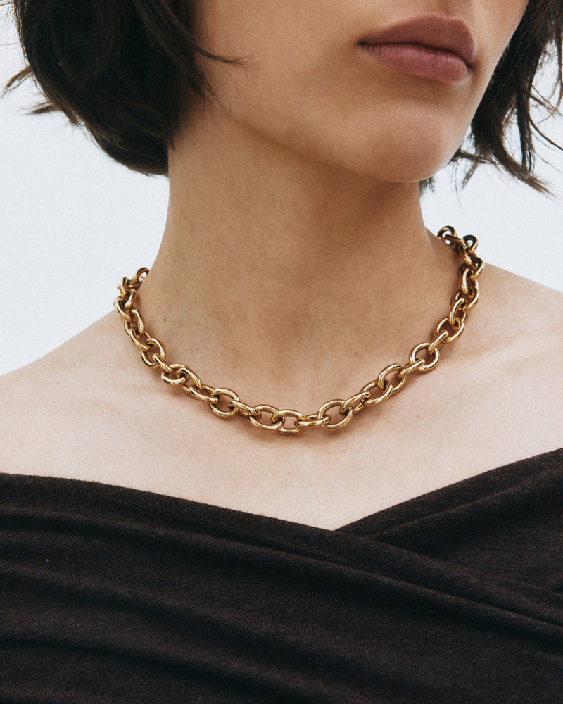 Link Chain Necklace Gold necklaces Gold