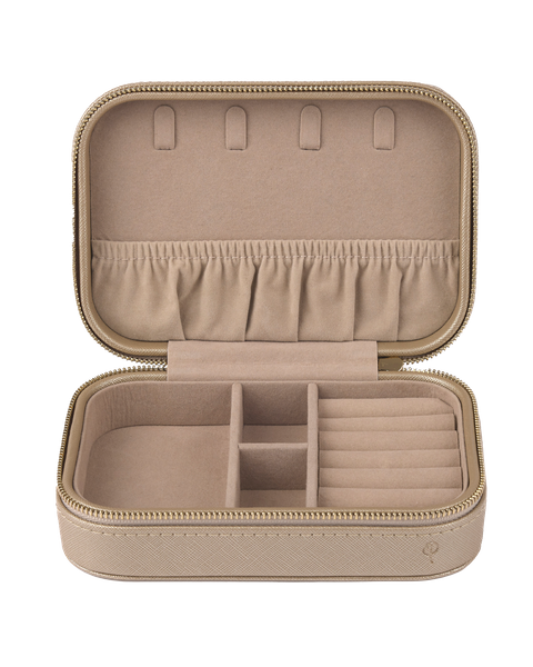 Jewellery Travel Case L Classics Beige/Guld
